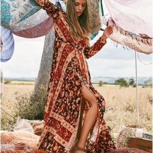 NWOT Spell and the Gypsy Lolita Rust Dress